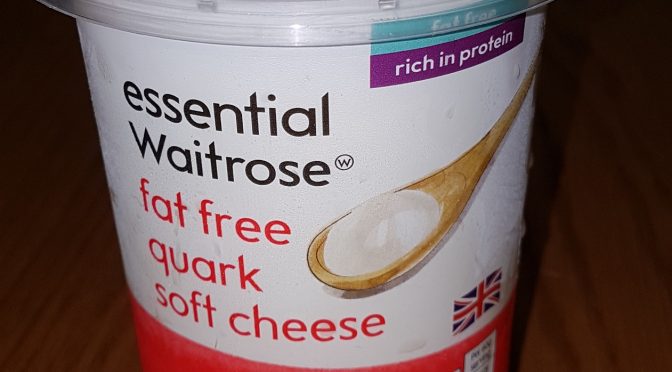 Quark cottage cheese from supermarket Waitrose