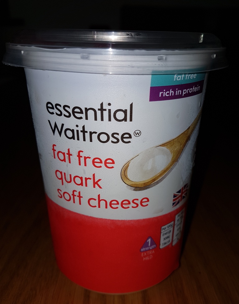 Quark cottage cheese from supermarket Waitrose